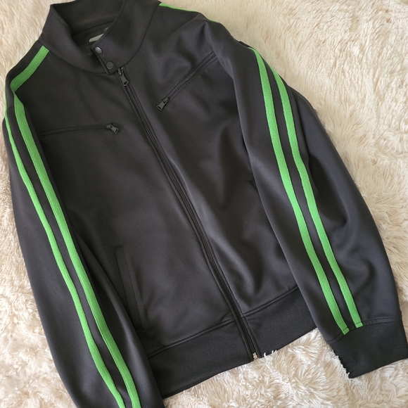 Express Dark Gray Knit Zip Up Jacket size XL - Picture 9 of 14